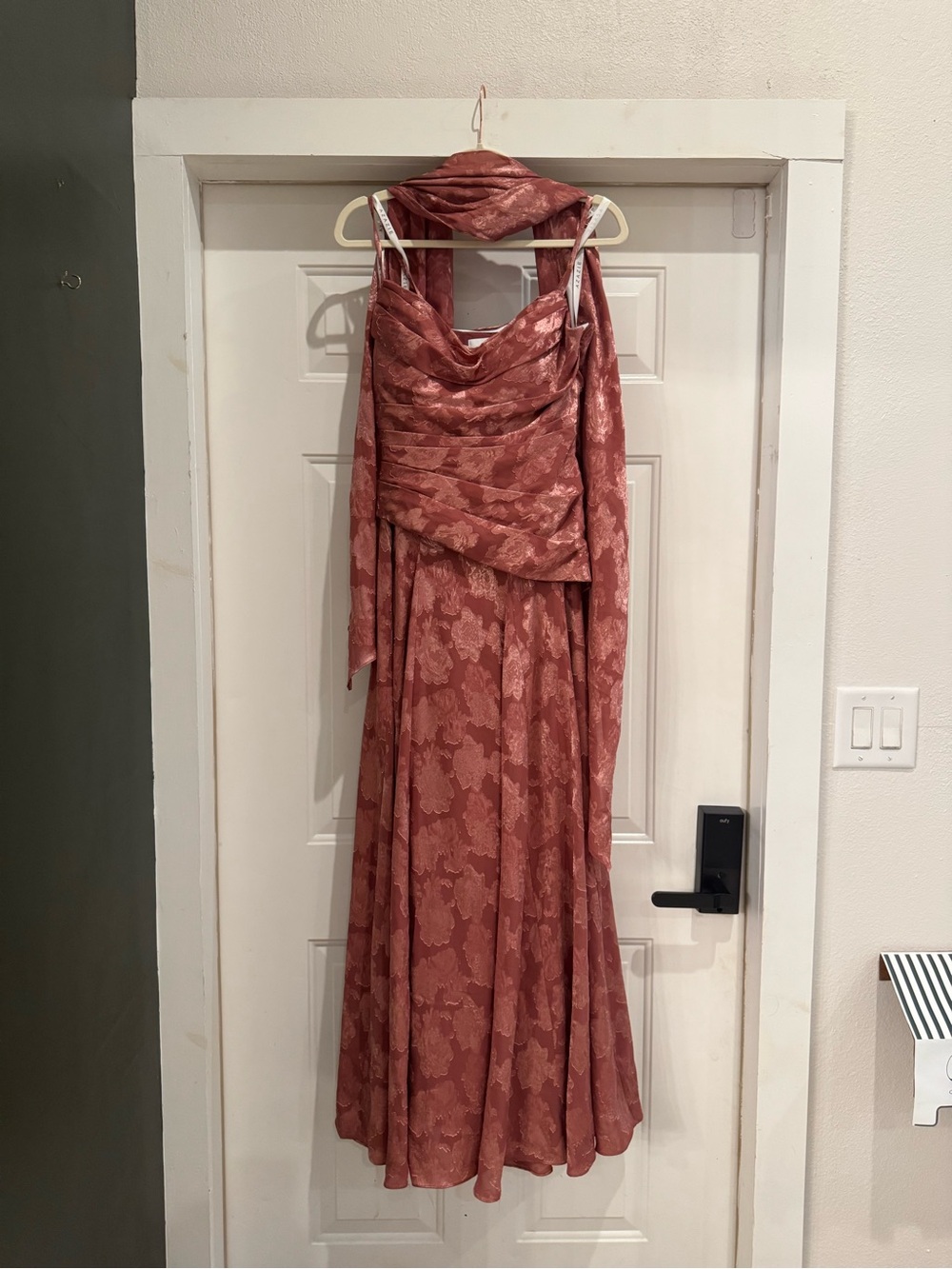 Azazie Gabriela Vintage Rose Convertible Strap Corset Dress